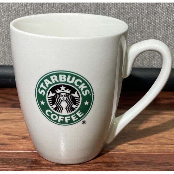2007 Starbucks Coffee Mug Cup Classic Green & Black Mermaid Logo 10.2 oz - Picture 2 of 6